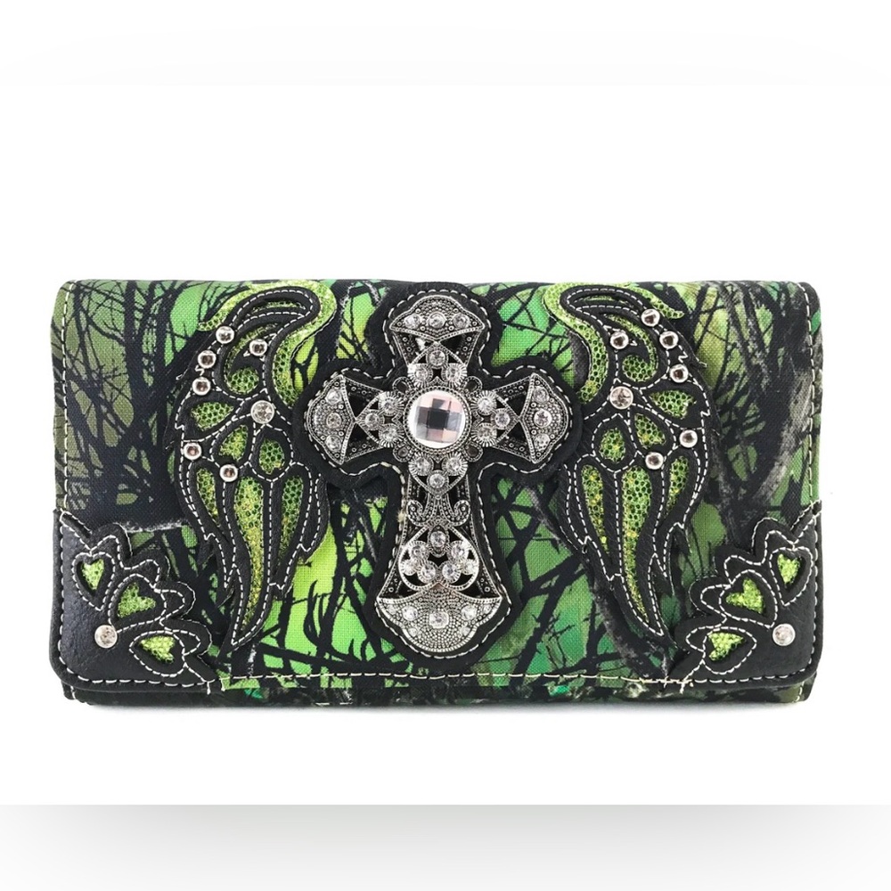 Camouflage Women's Crossbody Wallet